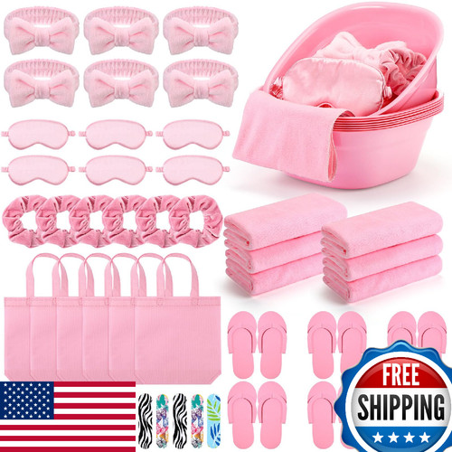 Thiccywoov 54pc kids spa party - 54pc,