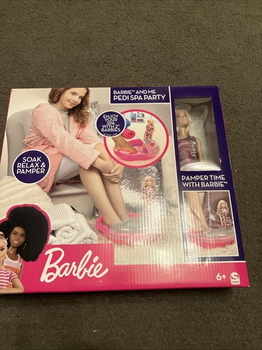 New barbie pedi spa party - new,