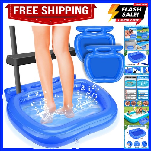 Inflatable pool foot bath - pool,