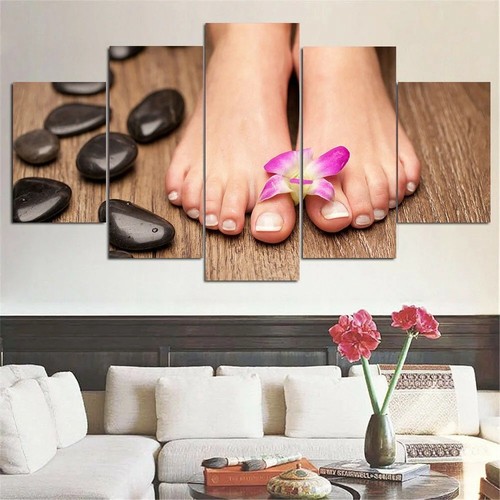 Pedicure canvas panel poster - canvas, 5